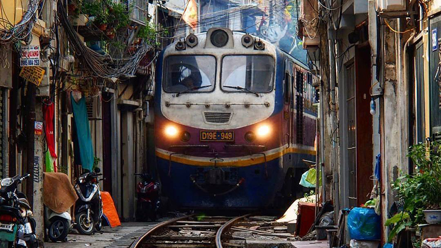 Train du Vietnam